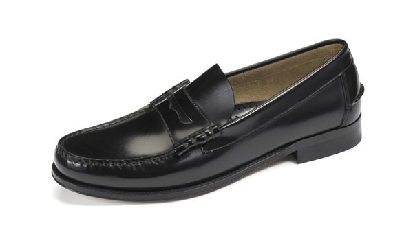 Loake Princeton Black Loafer Shoes - £109
