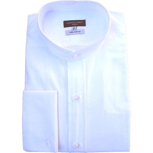 RE-PACKAGED Traditional Pure White Cotton Tunic Shirt - £18.00